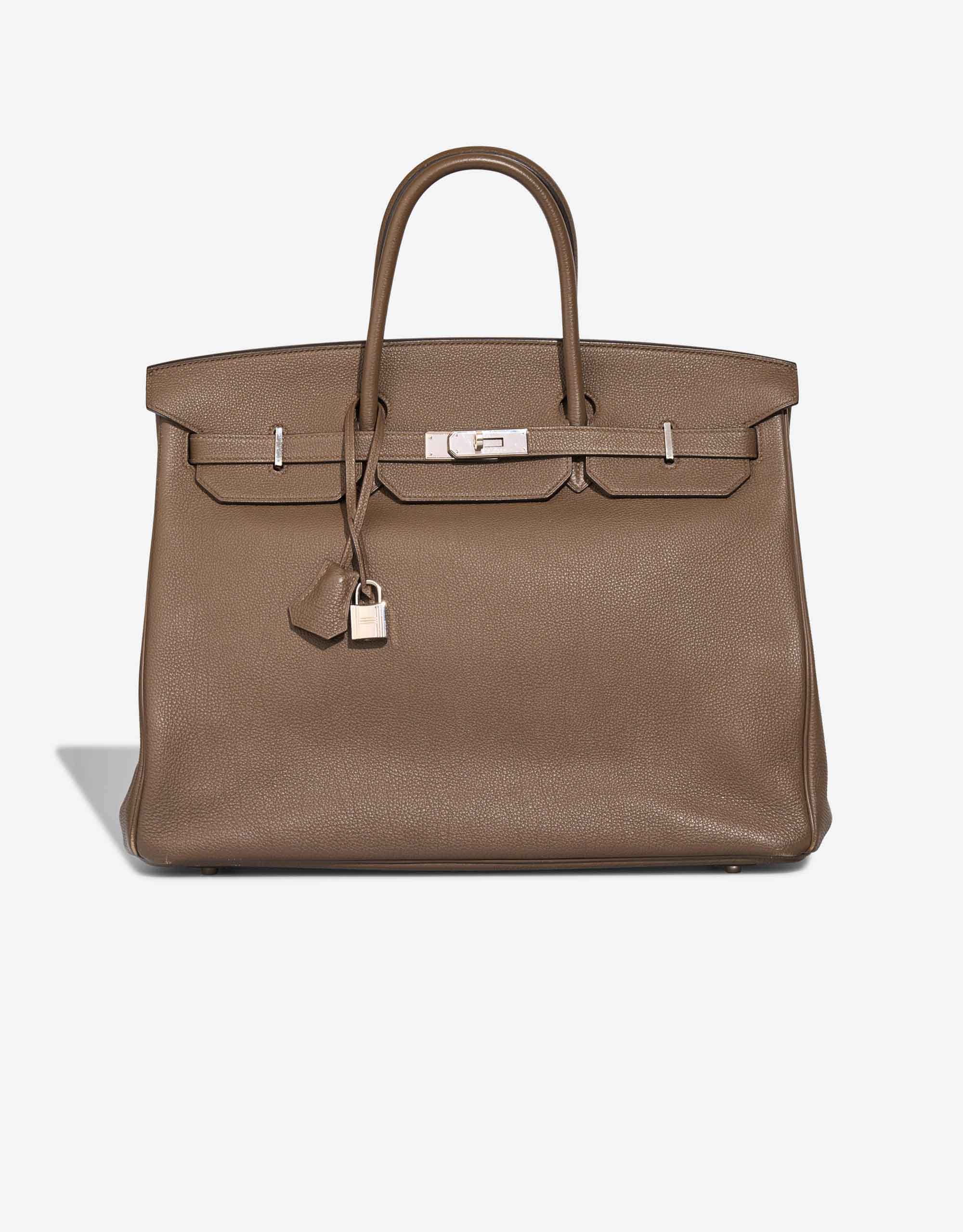 Hermes 
		Birkin 40 Evercolor Étoupe    
