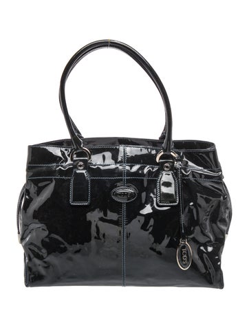 Tod's Patent Leather Shoulder Bag