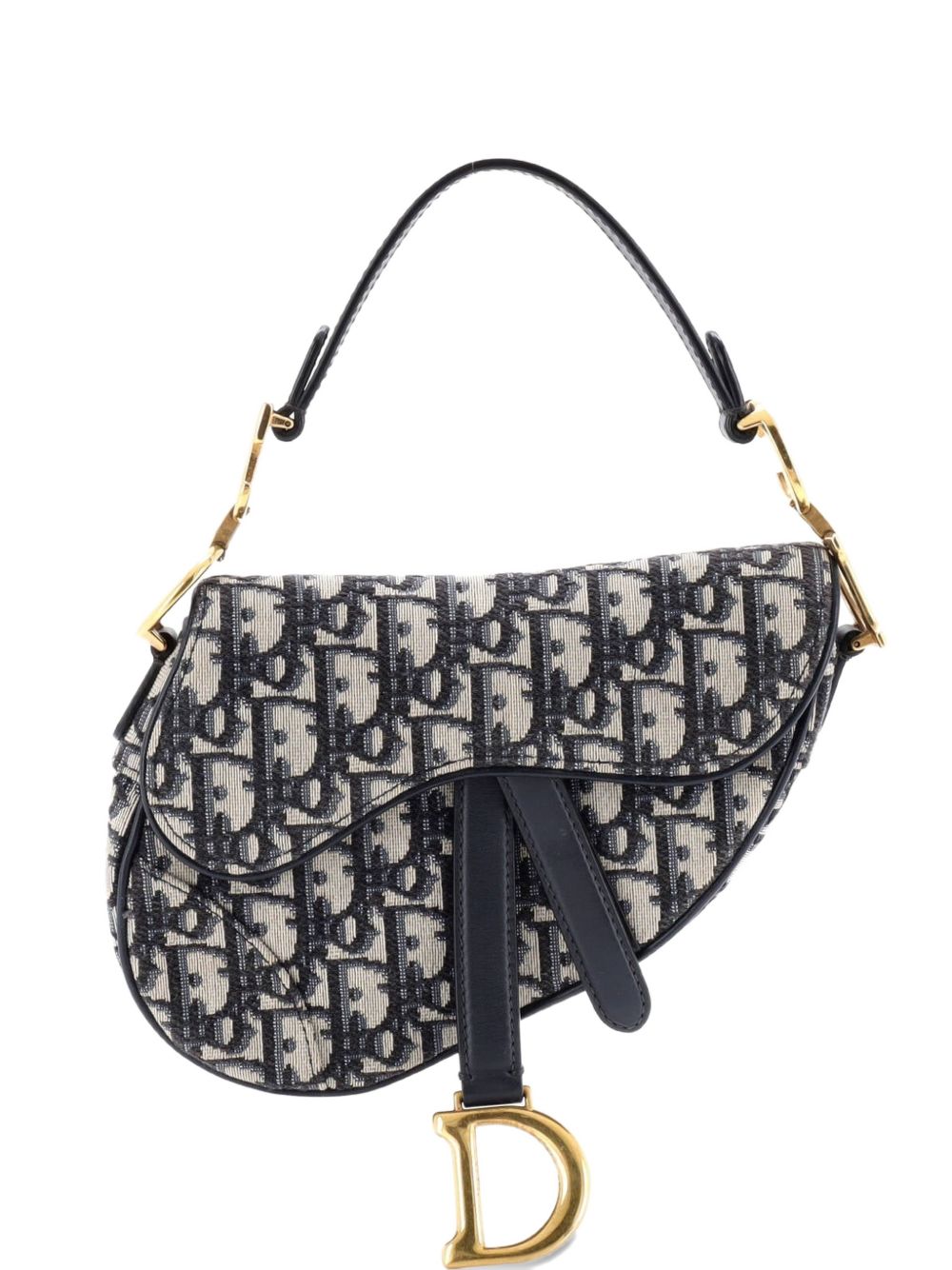 Saddle Handbag Oblique Canvas Mini shoulder bag