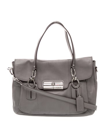 Leather Top Handle Bag
