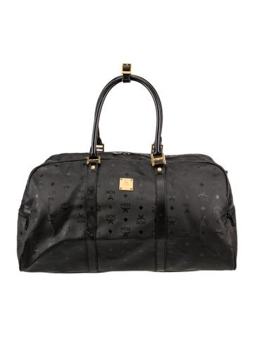 MCM Nylon Weekender Bag
