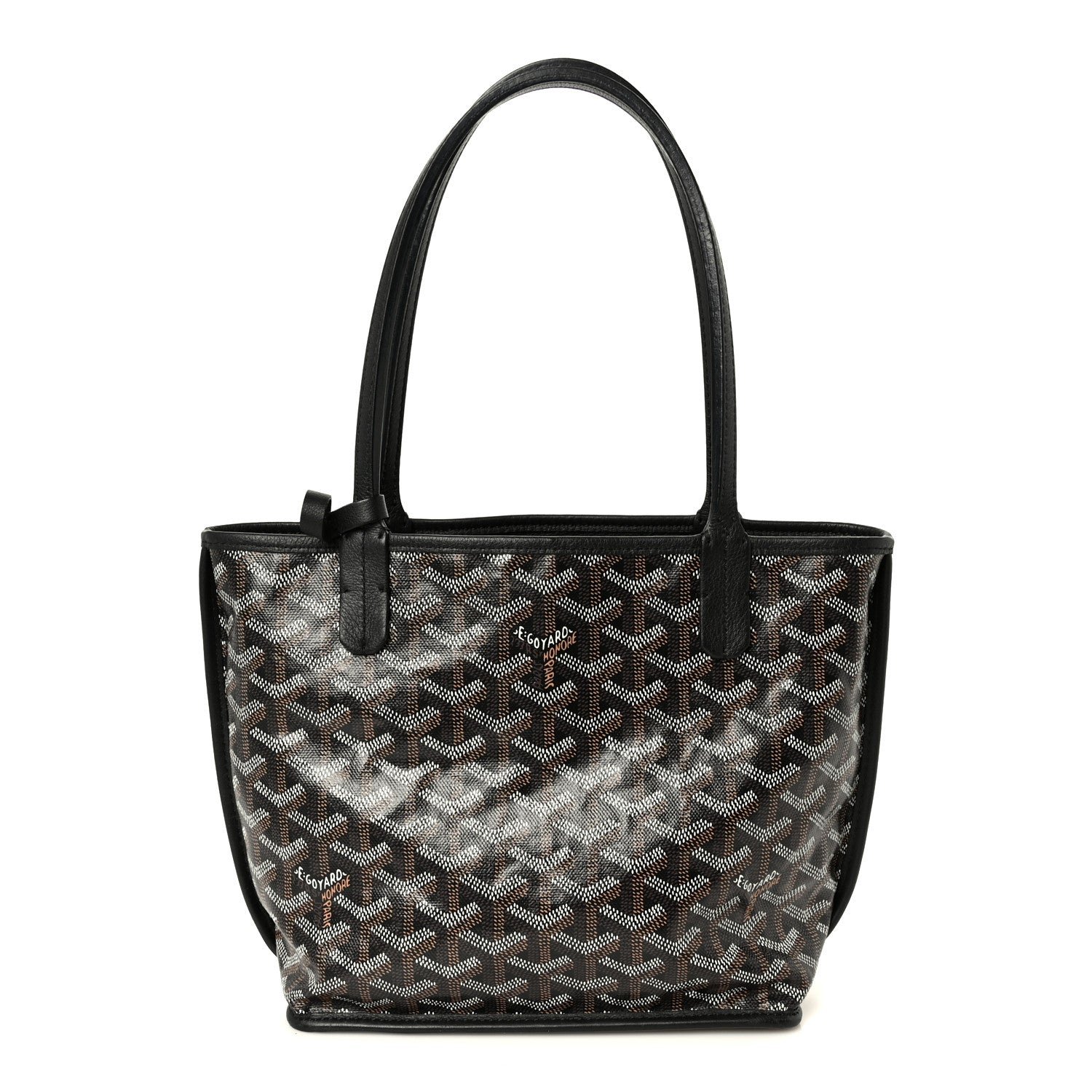 Goyard Goyard Goyardine Reversible Mini Anjou Black