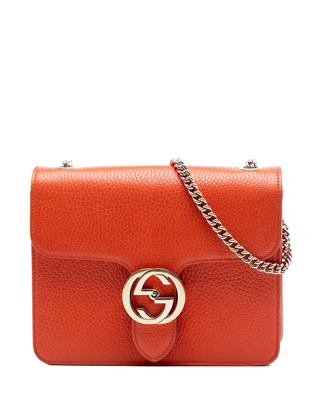 2016-2026 Small Dollar Calfskin Interlocking G crossbody bag