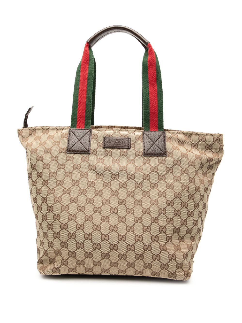 2000-2015 GG Canvas Web tote bag