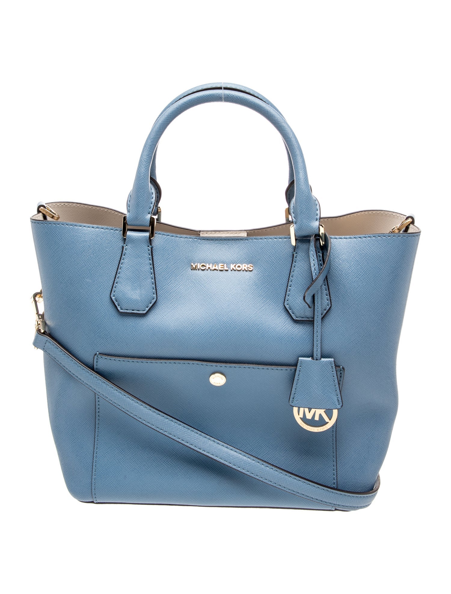 Michael Kors Saffiano Leather Top Handle Bag
