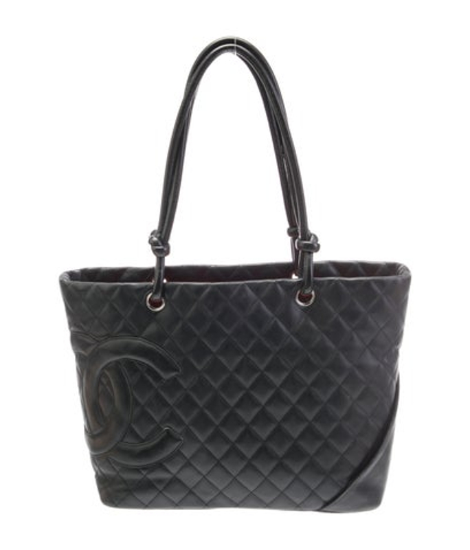 Chanel Quilted Large Ligne Cambon Tote