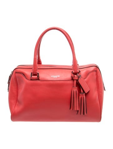 Leather Top Handle Bag