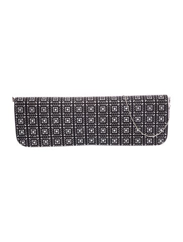 Badgley Mischka Satin Clutch