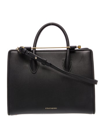 Leather Top Handle Bag