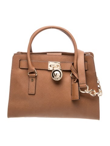 Michael Kors Saffiano Leather Top Handle Bag