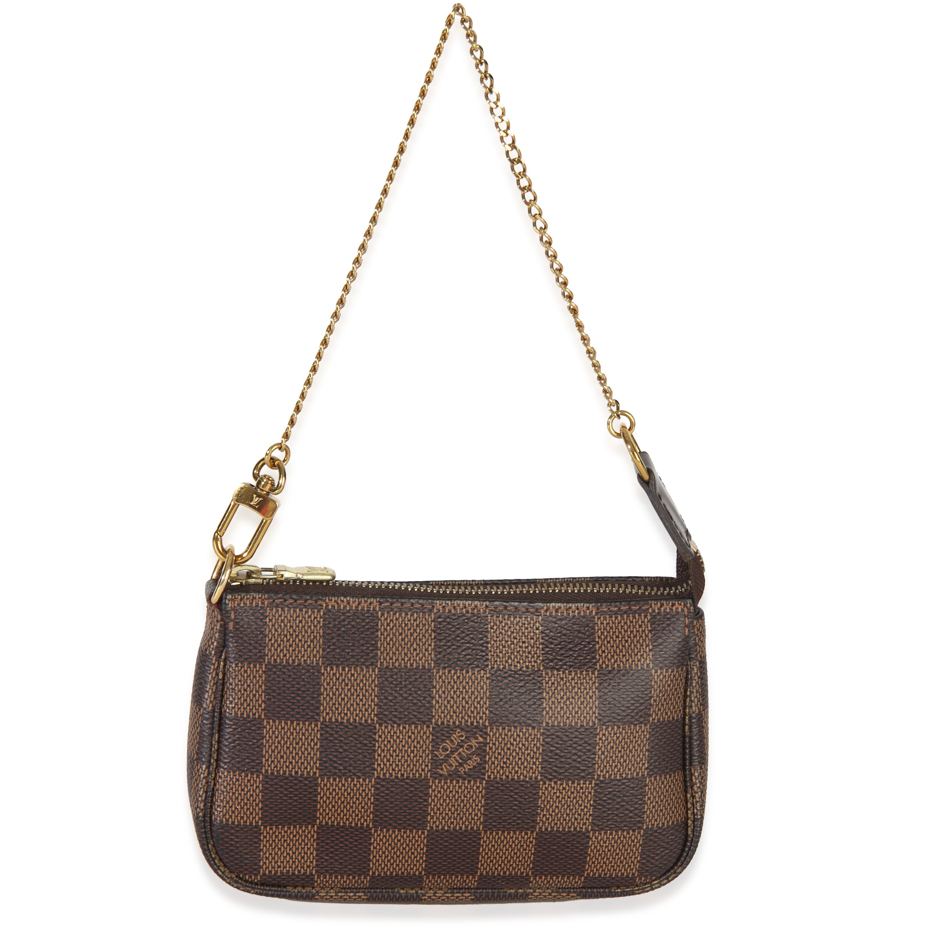 Damier Ebene Canvas Mini Pochette Accessoires