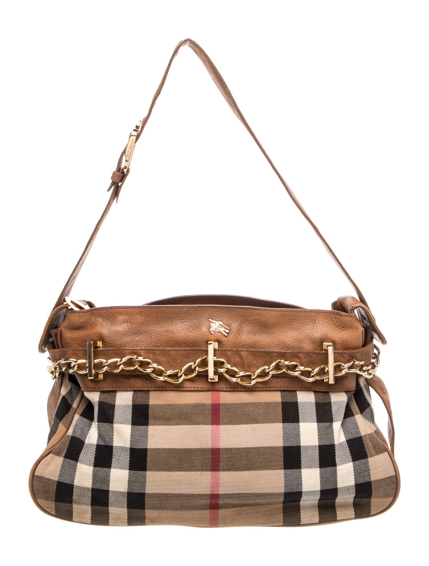 Burberry Canvas Shoulder Bag