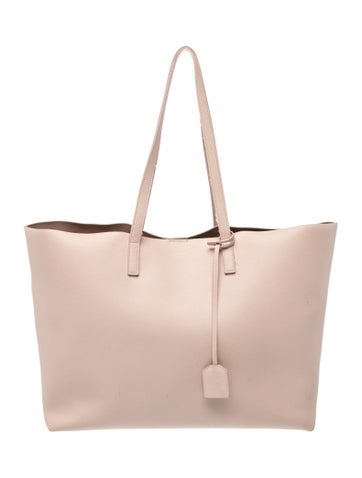 Leather Shopping Tote Large