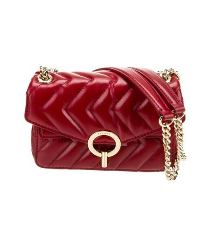 Sandro Leather Shoulder Bag