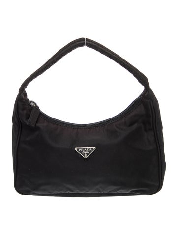 Tessuto Nylon Top Handle Bag