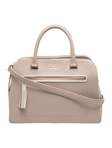 Leather Top Handle Bag