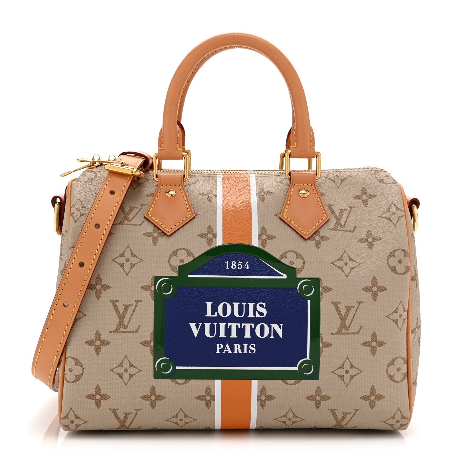 Louis Vuitton Monopaname Speedy Bandouliere 25 Beige Ocher