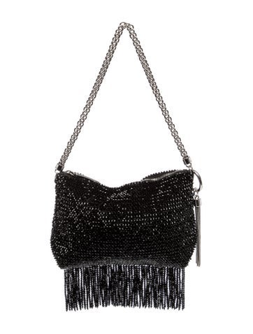 Sequins Callie Fringe Shoulder Bag