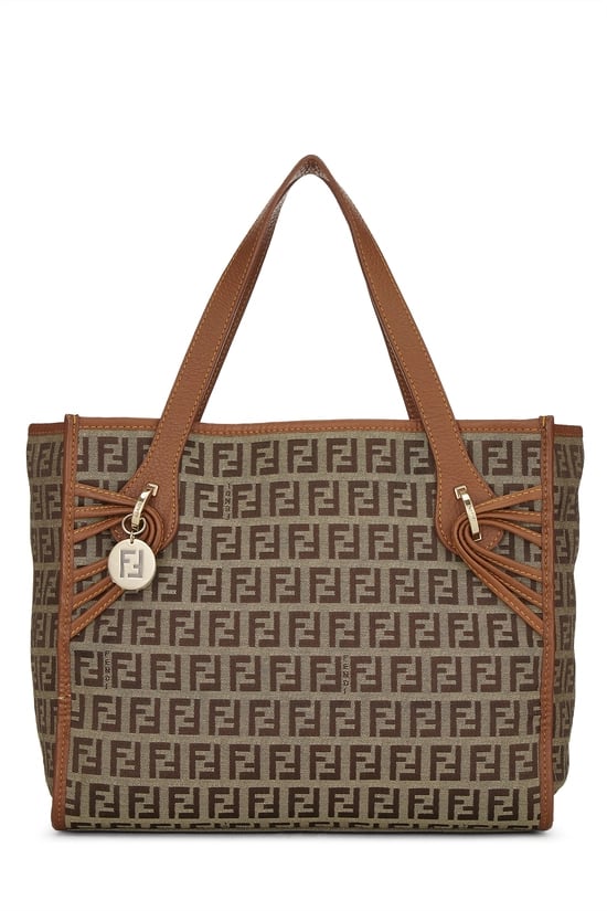 Brown Zucchino Canvas Handbag Small