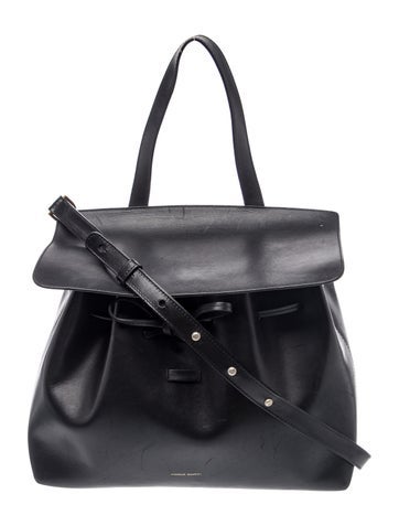 Leather Top Handle Bag