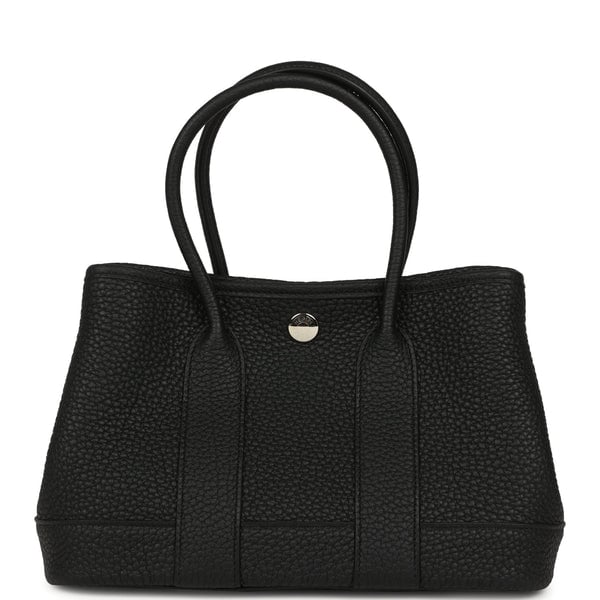 Hermes Hermes Garden Party Neo 23 Black Negonda Palladium Hardware