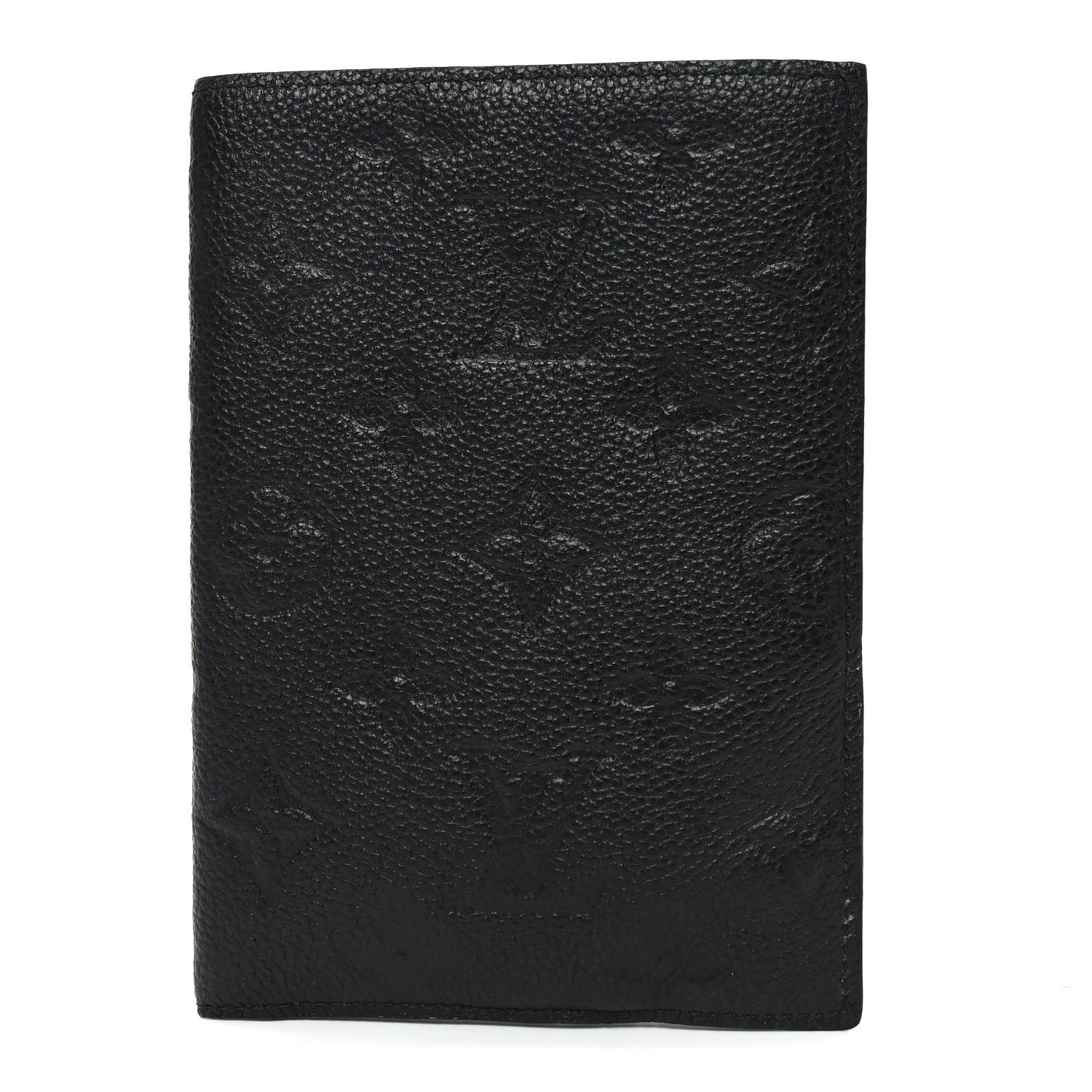 Louis Vuitton Louis Vuitton Empreinte Monogram Passport Cover Black