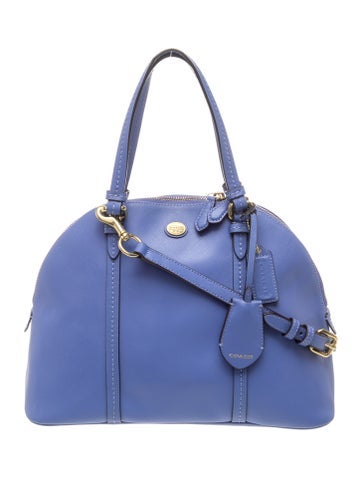 Leather Top Handle Bag