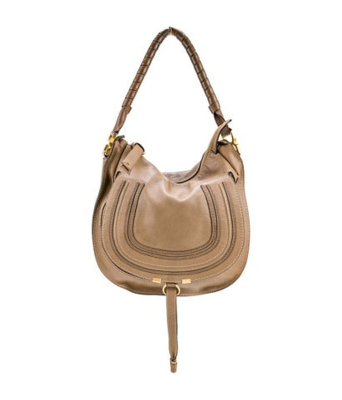 Chloe Leather Marcie Shoulder Bag