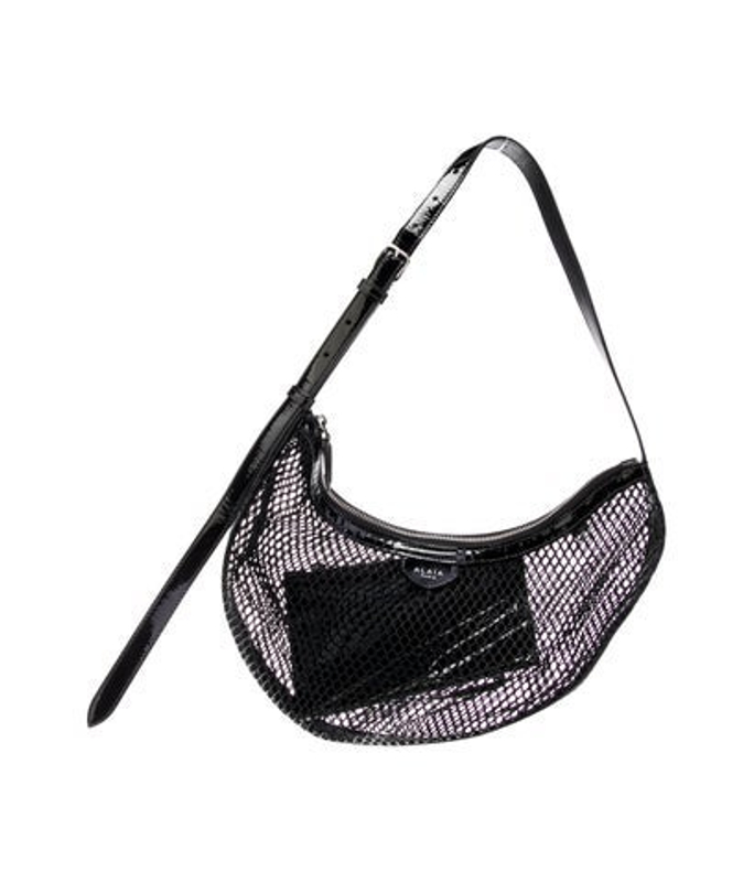 Alaia Patent Leather Shoulder Bag
