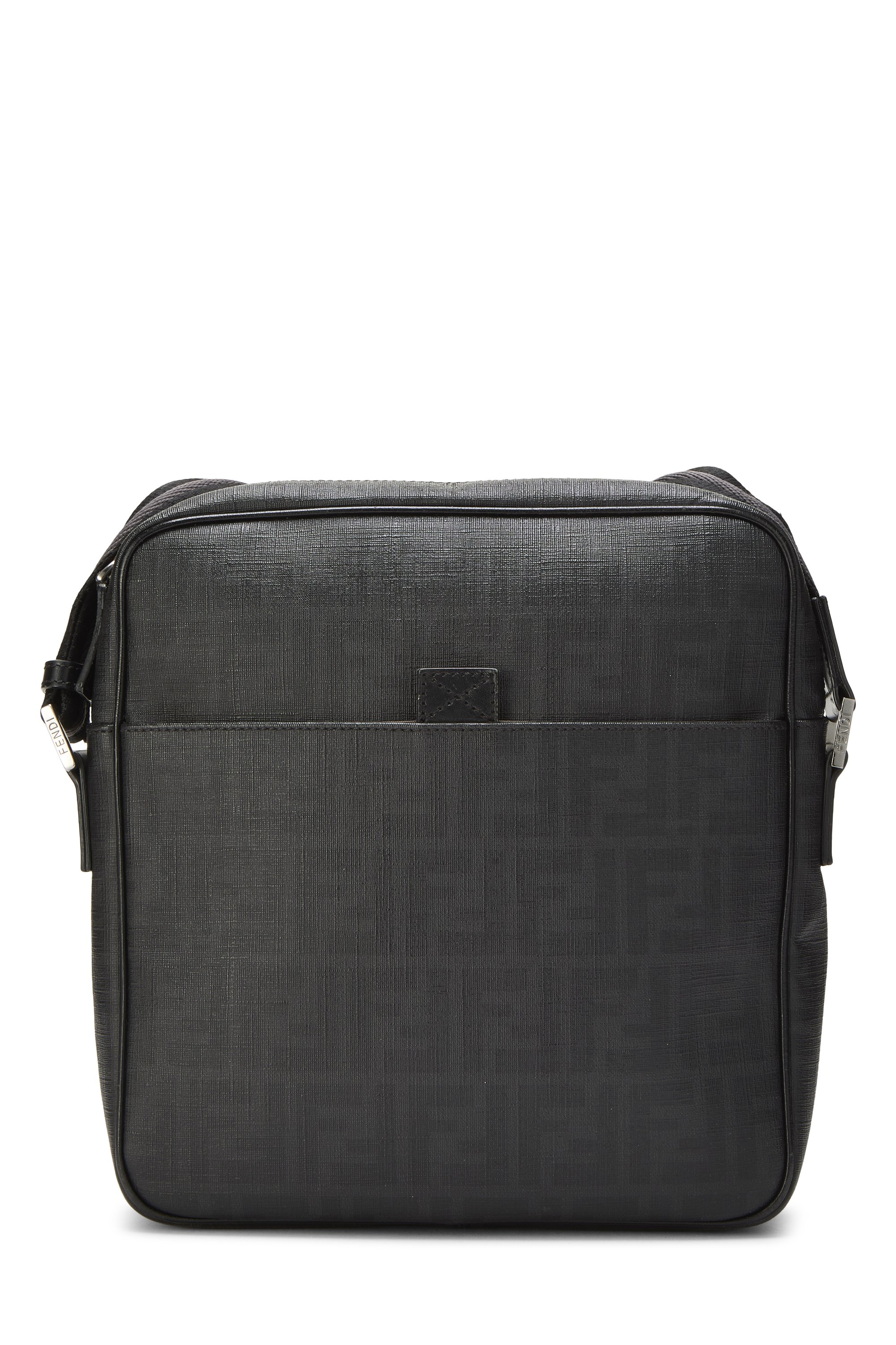 Black Zucca Coated Canvas Messenger
