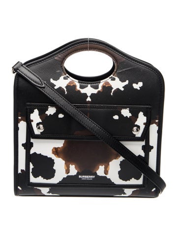 Burberry Cow-Print Pocket Mini