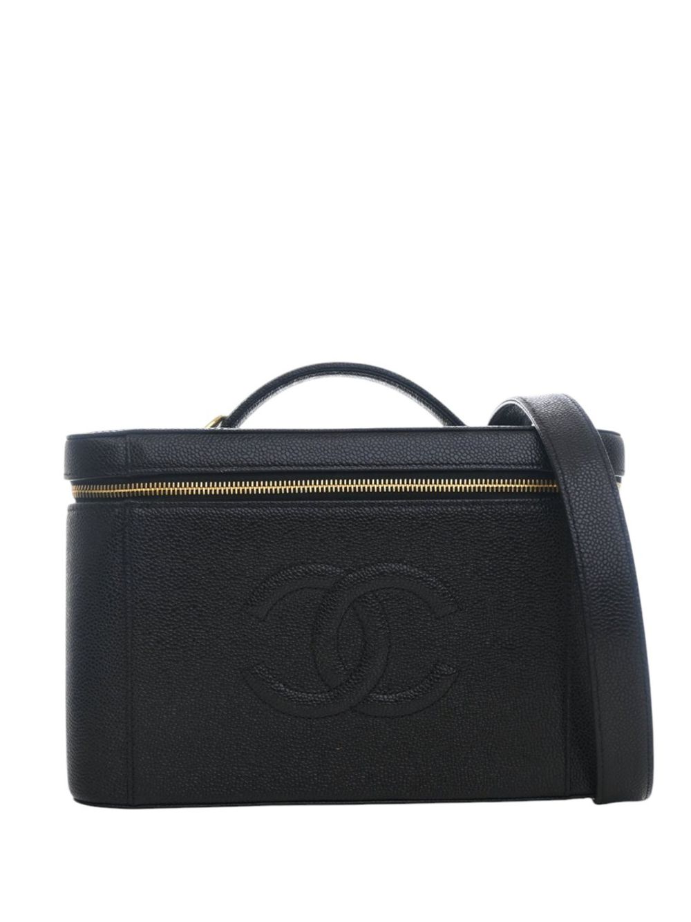 1997-1999 CC Caviar Vanity Bag satchel