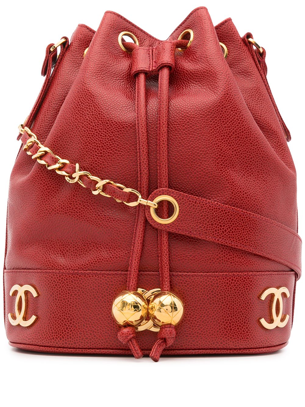 1992 Triple CC bucket bag
