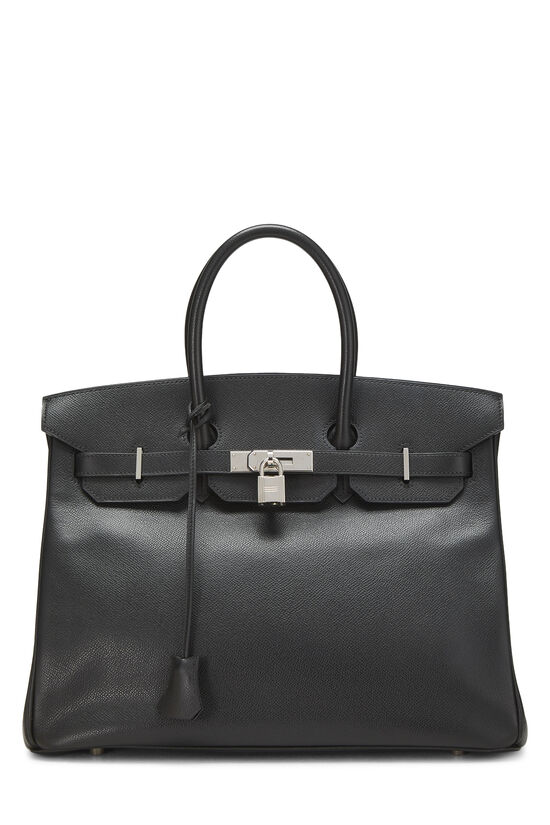 Hermes Black Epsom Birkin 35