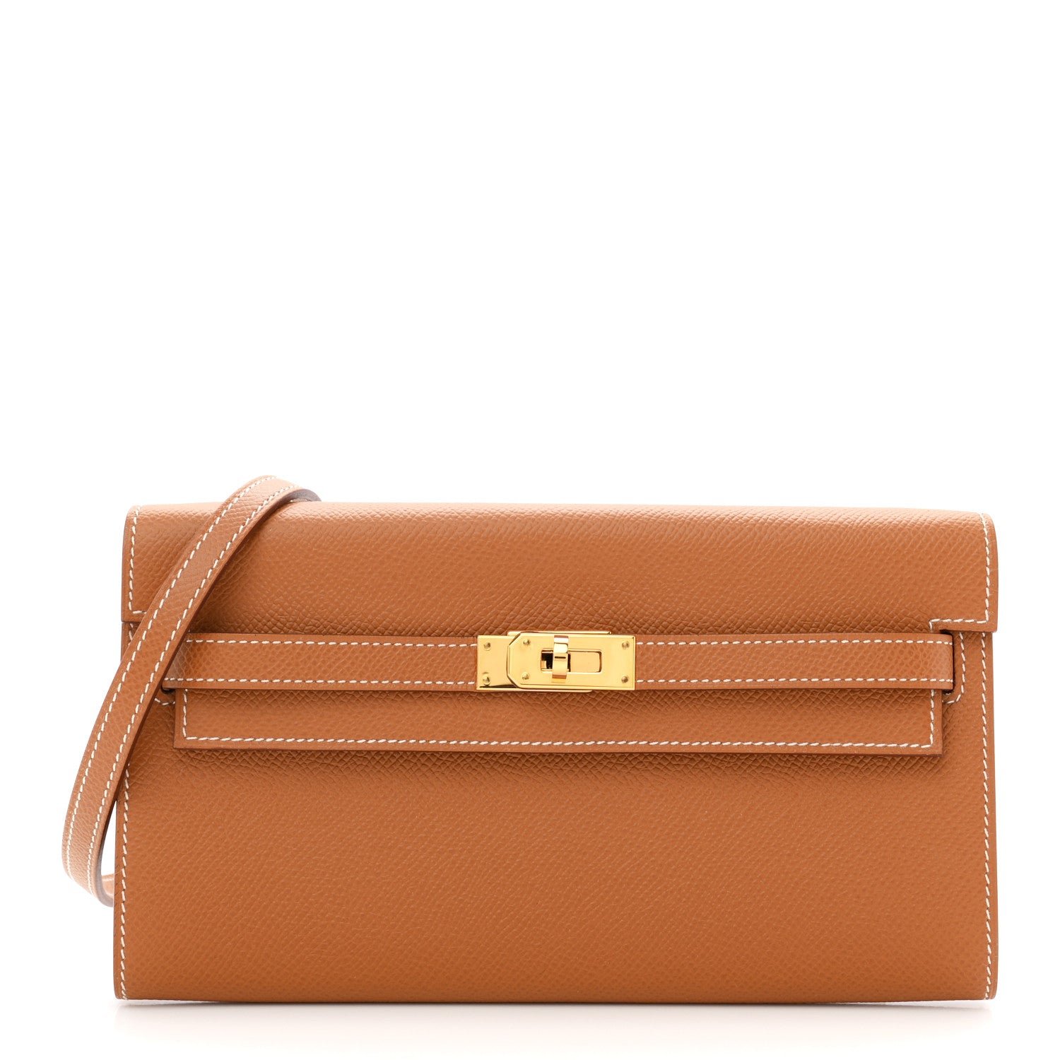 Hermes Epsom Kelly Wallet To Go Gold