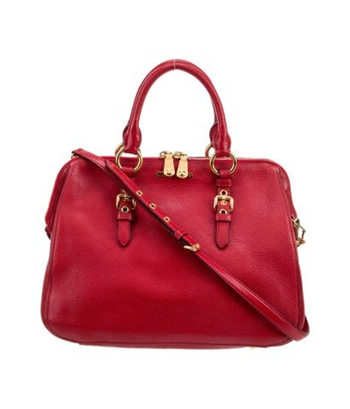Miu Miu Miu Leather Shoulder Bag