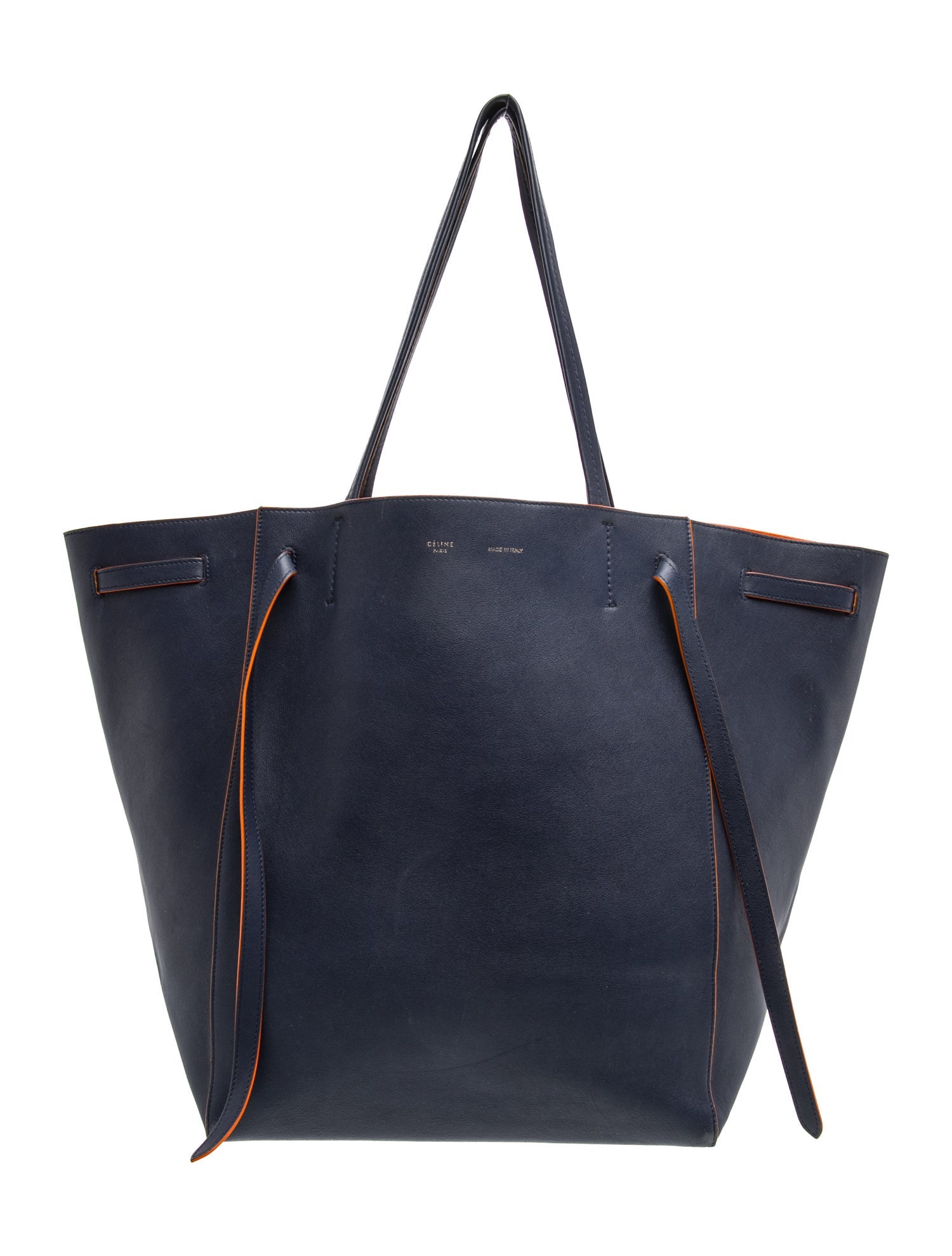 Leather Cabas Phantom Medium