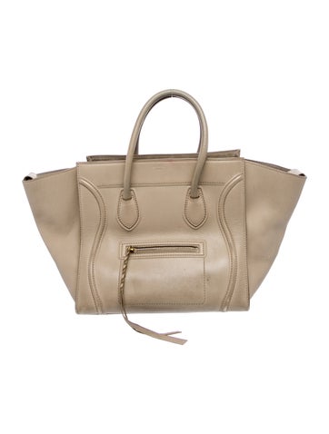 Celine Leather Luggage Phantom
