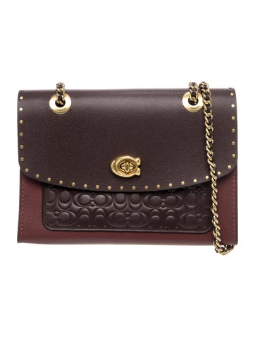 Coach Leather Shoulder Bag
