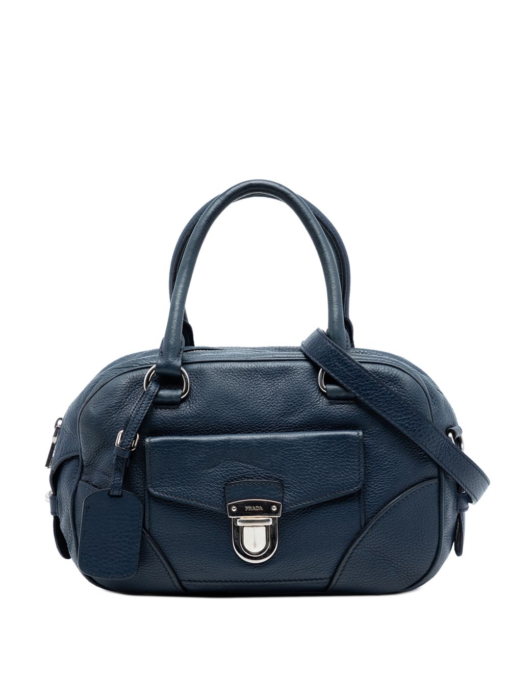 2010-2026 Vitello Daino Front Pocket Boston Bag satchel