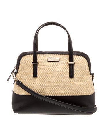 Straw Top Handle Bag