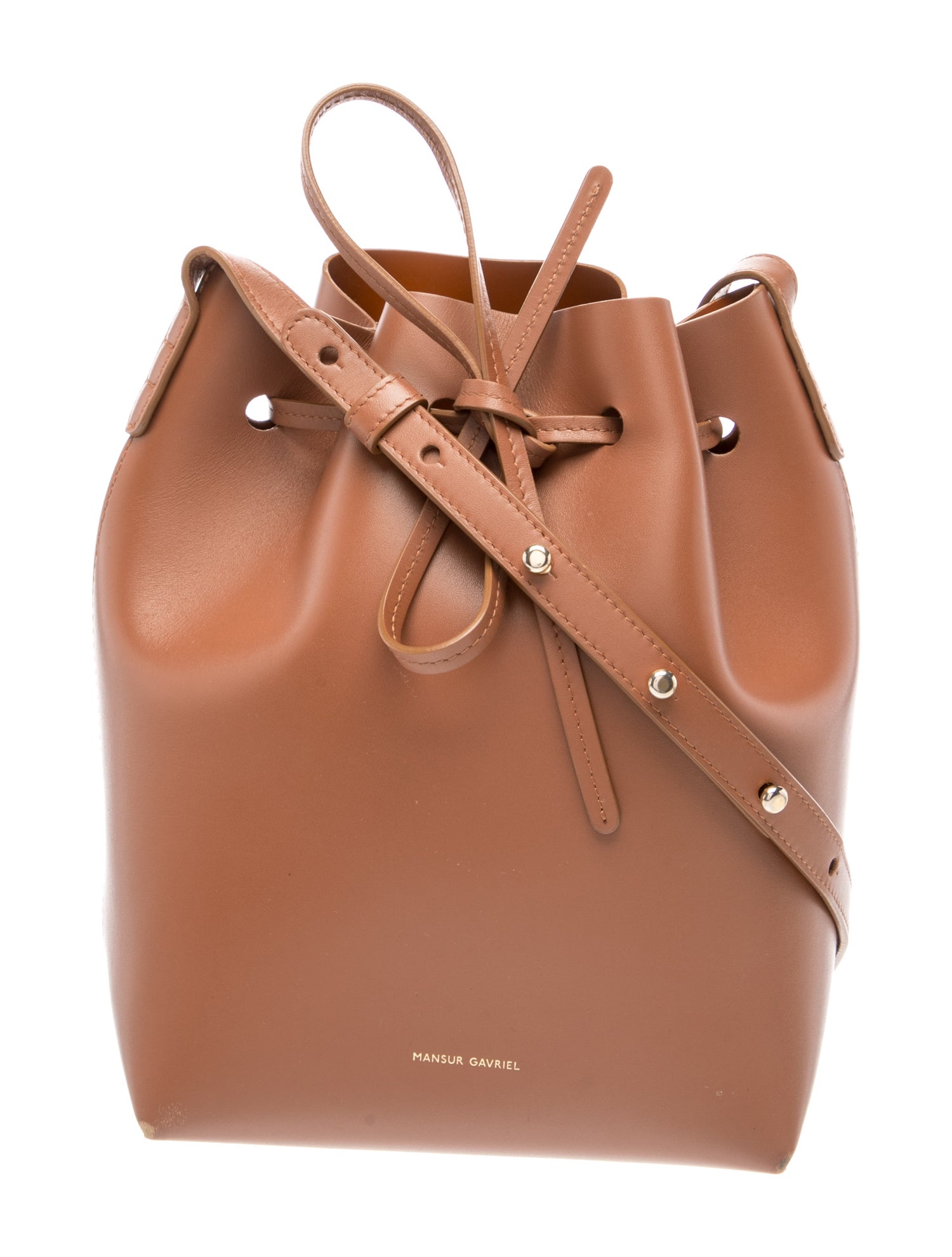 Leather Bucket Bag