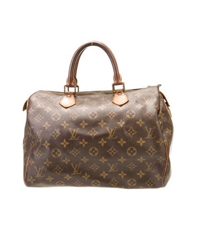 Louis Vuitton Vuitton Lv Monogram Speedy 30