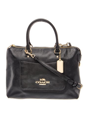 Leather Top Handle Bag