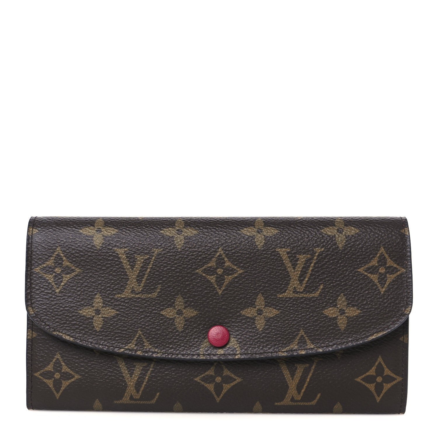 Louis Vuitton Monogram Emilie Wallet Fuchsia