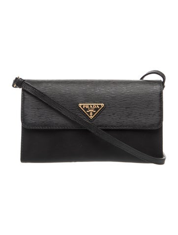 Saffiano Leather Nylon and Saffiano Leather Wallet