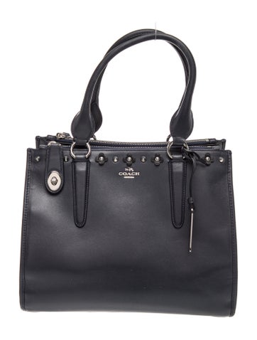 Leather Top Handle Bag