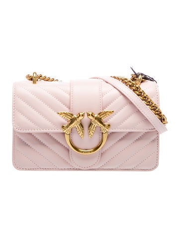Pinko Leather Crossbody Bag