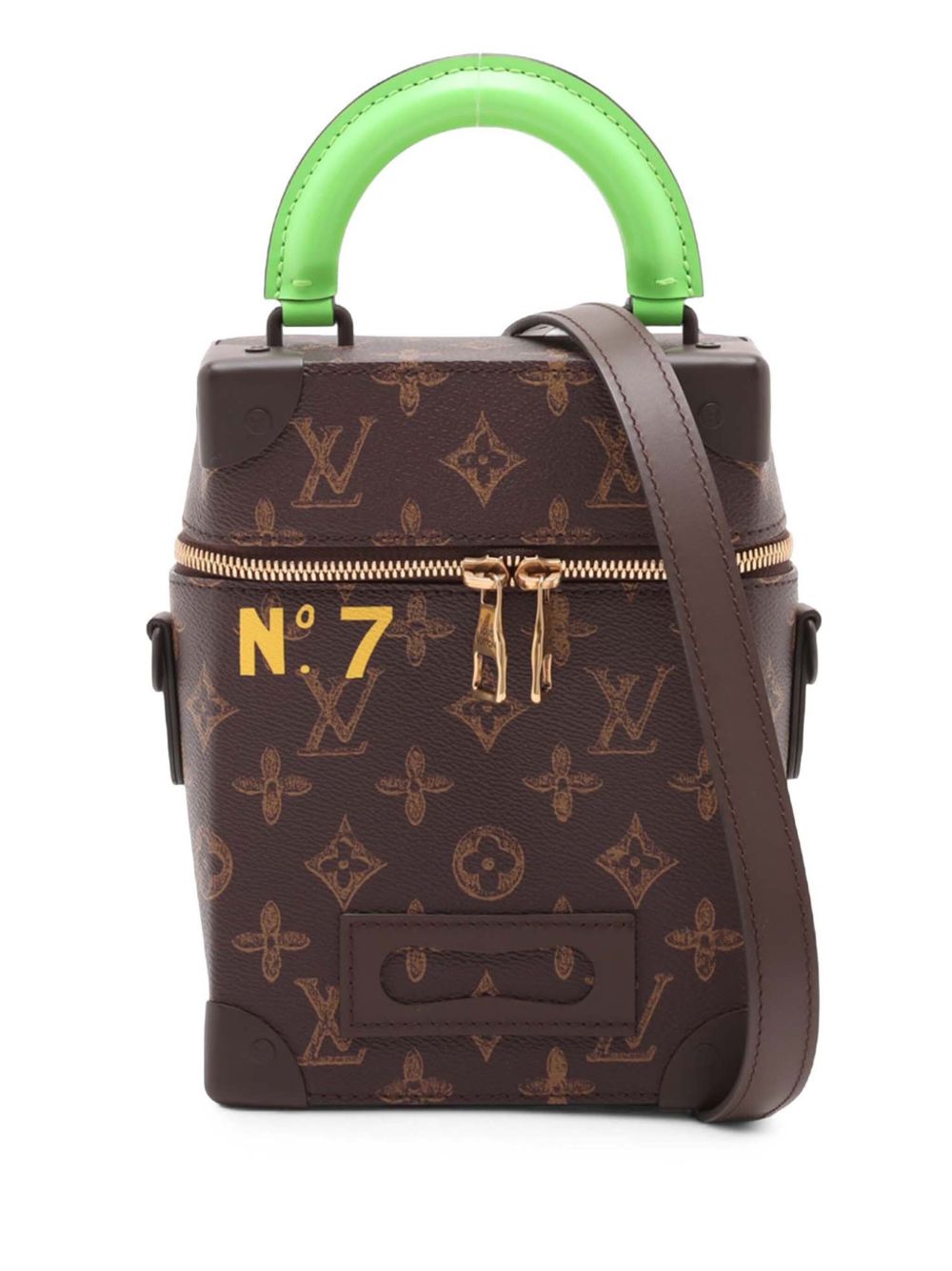 2021-2026 Monogram No7 Vertical Box Trunk satchel