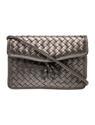 Intrecciato Crossbody Bag Vintage